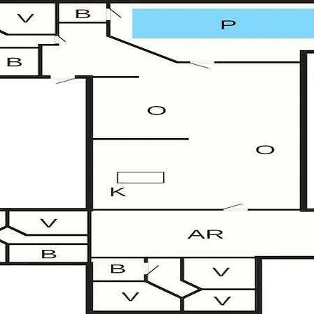 Prázdninový dům 5 Star In Vejers Strand